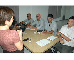 Esq.: Maria Tereza, Célio, José Carlos, Rômulo e A