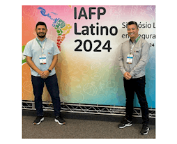 Esq.: Conrado e Luciano da equipe técnica ABC